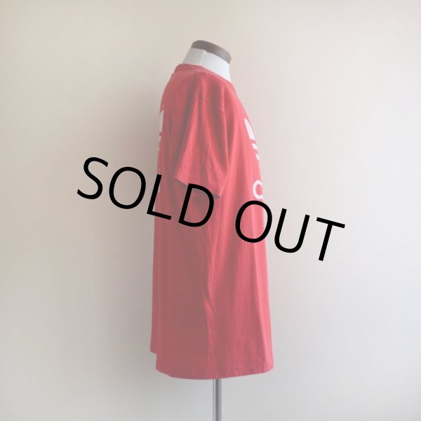 画像2: 1980s adidas トレフォイルTシャツ　 両面プリント　 表記XL  (2)