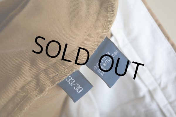 画像10: 1990s〜 Polo by RalphLauren ツータックチノトラウザー  HAMMOND PANT  表記33×30  (10)