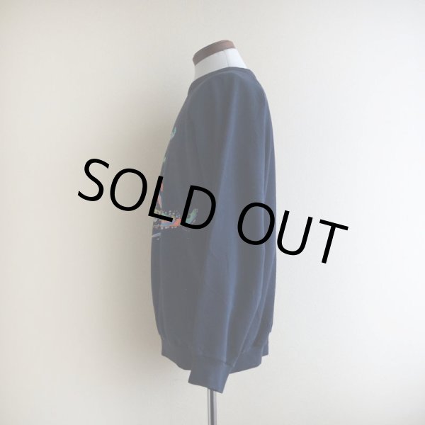 画像4: 1980s〜 ALORE スキープリントスウェット  MADE IN USA  表記XL  (4)