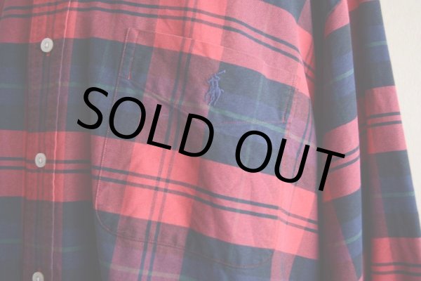 画像8: RalphLauren ボタンダウンシャツ　 "BIG SHIRT"　 表記XL  (8)