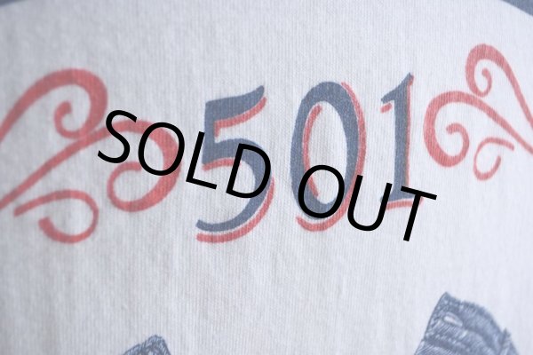 画像11: 1990s LEVI'S 501 プリントTシャツ  MADE IN CANADA  表記S-M (実寸L)  (11)