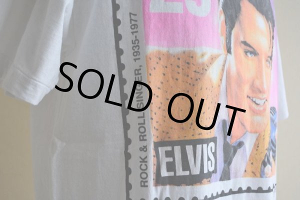 画像11: 1990s ELVIS 29￠Stamp Tシャツ　 MADE IN USA　 表記ONE SIZE FITS MOST(実寸L)  (11)