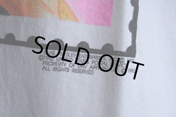 画像10: 1990s ELVIS 29￠Stamp Tシャツ　 MADE IN USA　 表記ONE SIZE FITS MOST(実寸L)  (10)