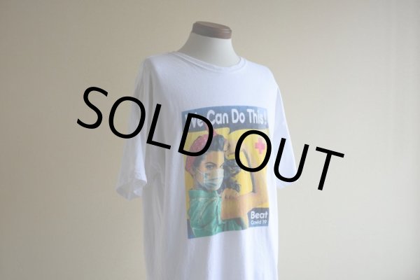 画像7: We Can Do This！ Tシャツ　 "Beat Covid 19"　 表記L  (7)