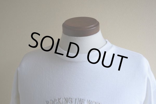 画像7: 1990s HardRockCAFE JAMAICA 刺繍ロゴTシャツ  表記L  (7)