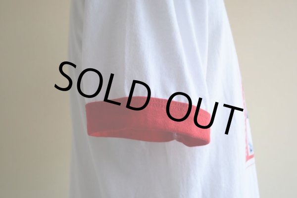 画像13: 1980s Budweiser Racing リンガーTシャツ　 表記L  (13)