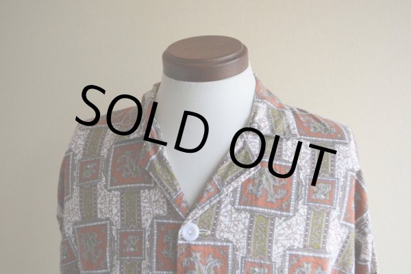 画像6: 1960s Town&Country by Caulfeild パジャマシャツ　 表記C  (6)