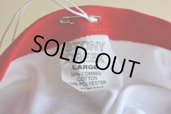 画像5: 1980s Budweiser Racing リンガーTシャツ　 表記L  (5)