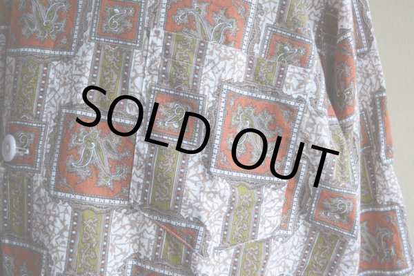 画像9: 1960s Town&Country by Caulfeild パジャマシャツ　 表記C  (9)