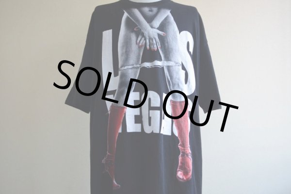 画像7: Las Vegas エロプリントTシャツ  実寸XL  (7)