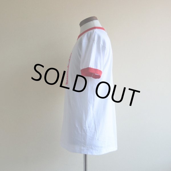 画像4: 1980s Budweiser Racing リンガーTシャツ　 表記L  (4)