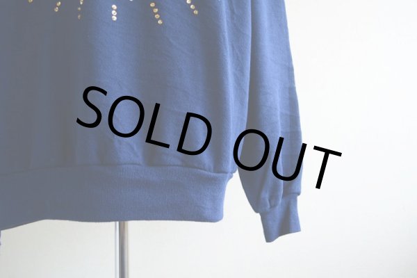 画像10: 1990s トラ柄スパンコールスウェット　 MADE IN USA　 表記XL  (10)