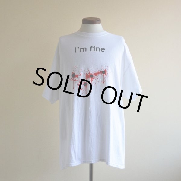 画像1: I'm fine Tシャツ　 表記XL  (1)