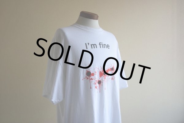 画像7: I'm fine Tシャツ　 表記XL  (7)