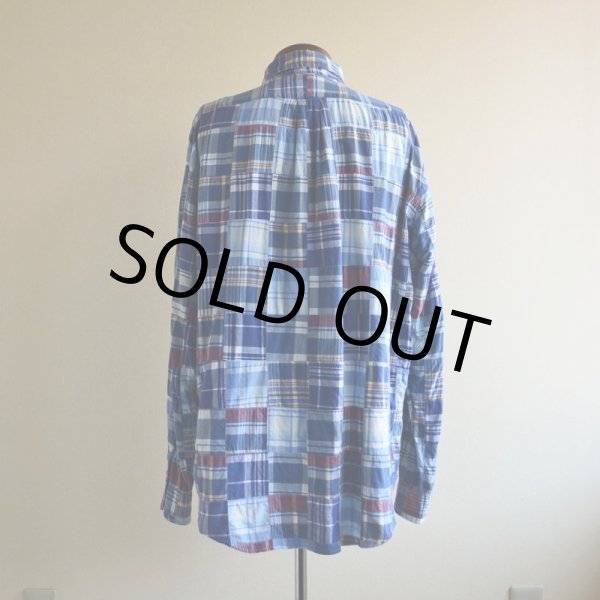 画像3: RalphLauren パッチワークシャツ  表記L  (3)