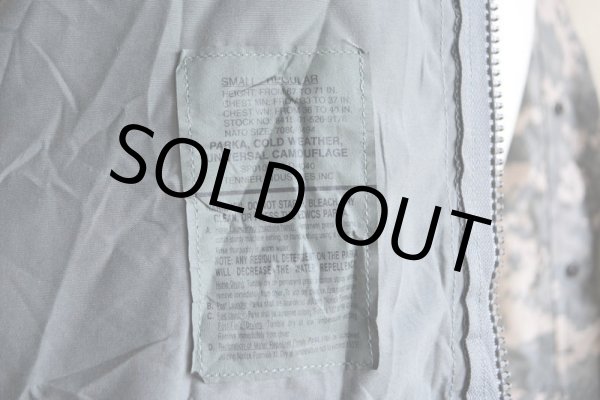 画像6: 2000s US.ARMY ECWCS GEN2 ゴアテックスパーカー　 "ACU迷彩"　 表記SMALL-REGULAR  (6)