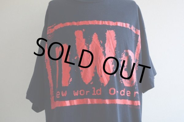 画像8: 1990s nWo ロゴプリントTシャツ　 表記3XL  (8)