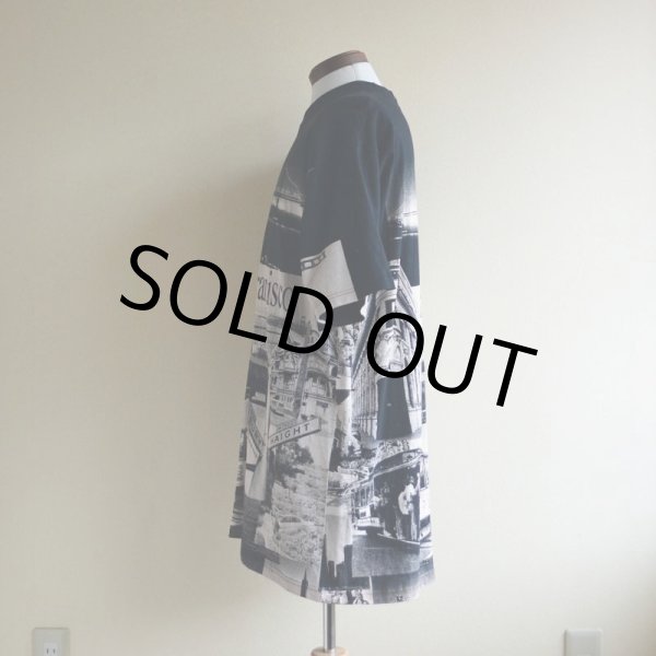 画像4: 1990-00s SAN FRANCISCO 総柄プリントTシャツ　 Edwards Teez　 表記XL  (4)