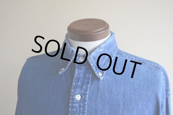 画像6: Polo by RalphLauren デニムシャツ  MADE IN CANADA  表記M  (6)