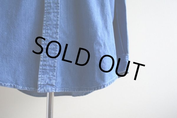 画像9: Polo by RalphLauren デニムシャツ  MADE IN CANADA  表記M  (9)