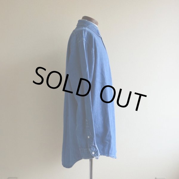 画像2: Polo by RalphLauren デニムシャツ  MADE IN CANADA  表記M  (2)