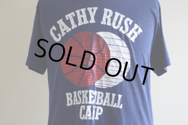 画像9: 1980s NIKE CATHY RUSH BASKETBALL CAMP 両面プリントTシャツ  表記L  (9)