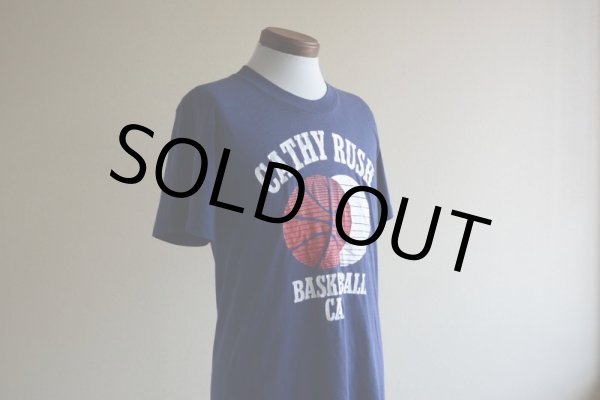 画像8: 1980s NIKE CATHY RUSH BASKETBALL CAMP 両面プリントTシャツ  表記L  (8)