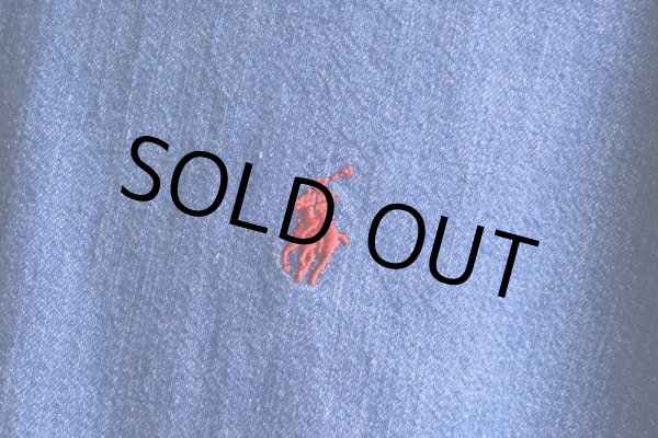 画像8: Polo by RalphLauren デニムシャツ  MADE IN CANADA  表記M  (8)