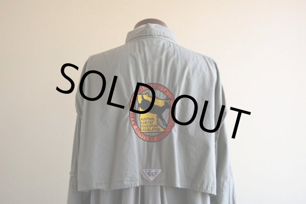 画像15: Columbia PFG フィッシングシャツ　 バック刺繍あり　 表記XL  (15)