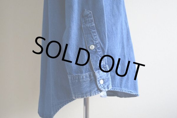 画像10: Polo by RalphLauren デニムシャツ  MADE IN CANADA  表記M  (10)