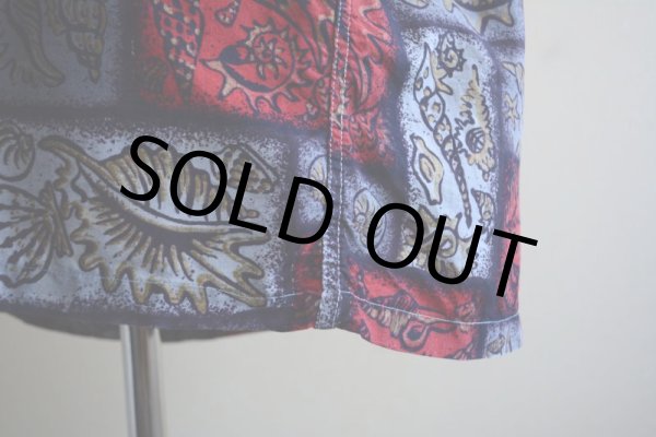 画像11: 1960s La Belle Creole コットンアロハシャツ　 "ビフタネン配色"　 表記L  (11)