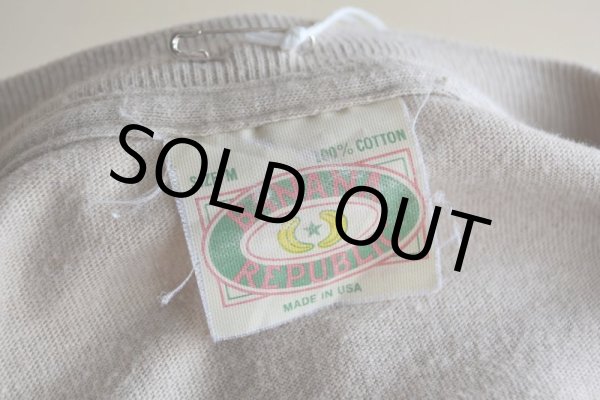 画像5: 1980s BANANA REPUBLIC プリントTシャツ　 MADE IN USA　 表記M  (5)