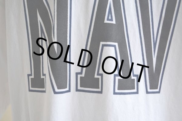 画像13: US.NAVY 両面プリントTシャツ　 "MADE IN USA"　 表記M  (13)