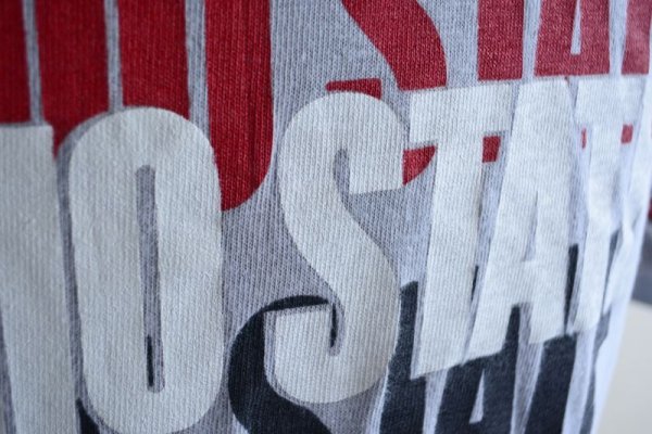 画像10: 1970s Champion WINフットボールTシャツ  "OHIO STATE"  表記L  (10)