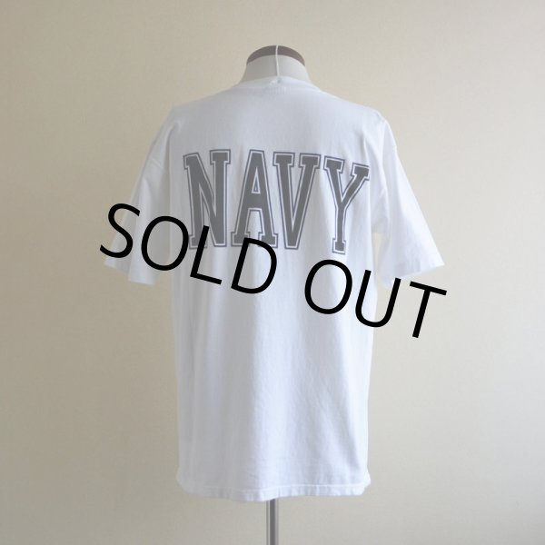 画像3: US.NAVY 両面プリントTシャツ　 "MADE IN USA"　 表記M  (3)