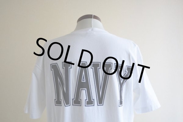 画像12: US.NAVY 両面プリントTシャツ　 "MADE IN USA"　 表記M  (12)