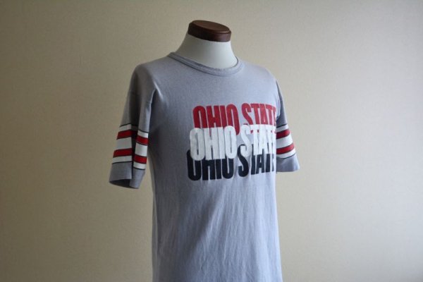 画像8: 1970s Champion WINフットボールTシャツ  "OHIO STATE"  表記L  (8)