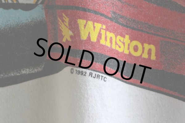 画像10: 1990s Winston Drag Racing ポケットTシャツ　 "両面プリント"　 実寸XL  (10)