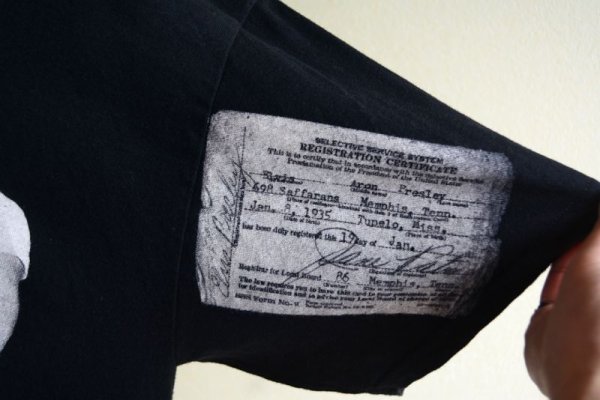 画像11: 1990s Edwards Teez ELVIS 総柄プリントTシャツ  "MADE IN USA"  表記XL  (11)