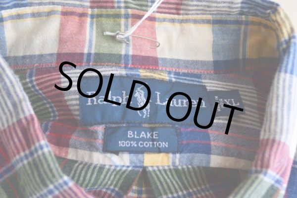 画像5: RalphLauren ボタンダウンシャツ　 "BLAKE"　 表記XL  (5)