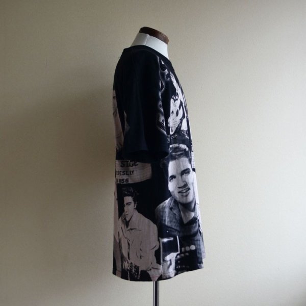 画像2: 1990s Edwards Teez ELVIS 総柄プリントTシャツ  "MADE IN USA"  表記XL  (2)