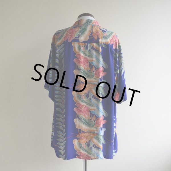 画像3: KAMEHAMEHA レーヨンアロハシャツ　 "MADE IN HAWAII"　 表記XL  (3)