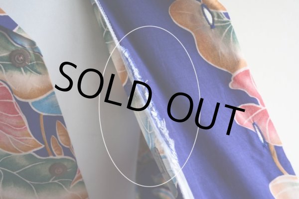 画像13: KAMEHAMEHA レーヨンアロハシャツ　 "MADE IN HAWAII"　 表記XL  (13)