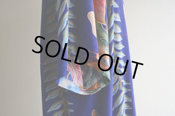 画像12: KAMEHAMEHA レーヨンアロハシャツ　 "MADE IN HAWAII"　 表記XL  (12)