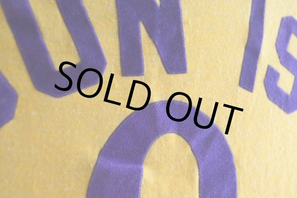 画像9: 1980s フロッキープリントTシャツ　 "MADE IN USA"　 表記L  (9)