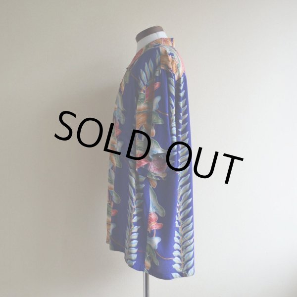 画像4: KAMEHAMEHA レーヨンアロハシャツ　 "MADE IN HAWAII"　 表記XL  (4)