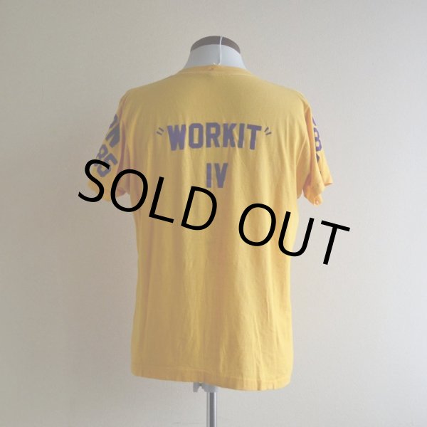 画像3: 1980s フロッキープリントTシャツ　 "MADE IN USA"　 表記L  (3)