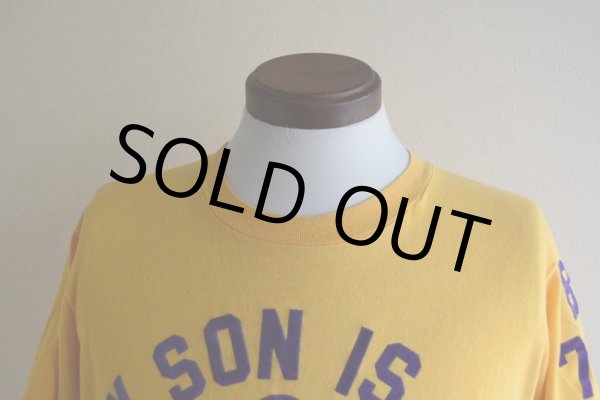 画像6: 1980s フロッキープリントTシャツ　 "MADE IN USA"　 表記L  (6)