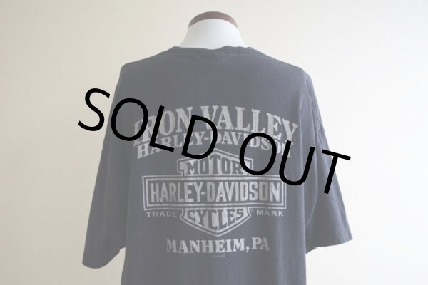 画像13: 2000s〜 HARLEY-DAVIDSON ポケットTシャツ　 表記2XL  (13)