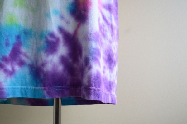 画像8: I KNOW CHRIS CHINO タイダイTシャツ  実寸L  (8)